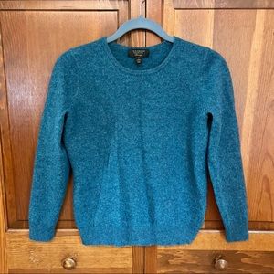 Cashmere Sweater, Teal